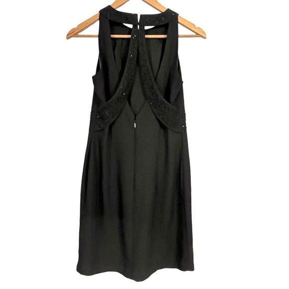 Liz Claiborne Nights Evening Semi-Formal Cocktail Party Little Black Dress Sz. 6 - Picture 2 of 10